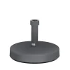 Schirmst盲nder*SIENA GARDEN Schirmständer Kunststoff | befüllbar | 25 kg | anthrazit