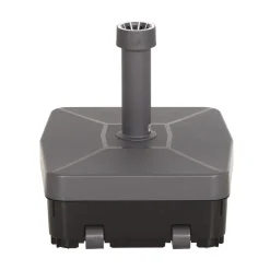 Schirmst盲nder*SIENA GARDEN Schirmständer Kunststoff | befüllbar | 45 kg | anthrazit