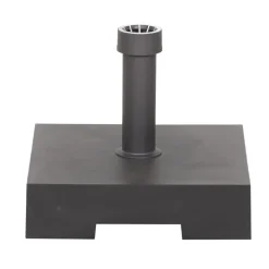 Schirmst盲nder*SIENA GARDEN Schirmständer Kunststoff/Beton | 40 kg | anthrazit