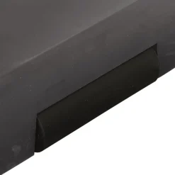 Schirmst盲nder*SIENA GARDEN Schirmständer Kunststoff/Beton | 40 kg | anthrazit