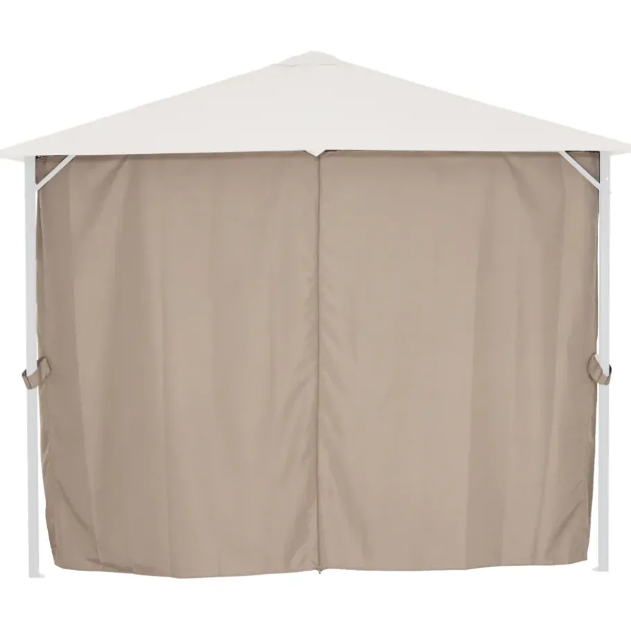 Pavillons*SIENA GARDEN Seitenteile-Set taupe zu Phoenix Pavillon 3x3 Meter
