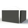 Pavillons*SIENA GARDEN Set-Seitenteile hellgrau zu Starter Faltpavillon 3 x 3 m