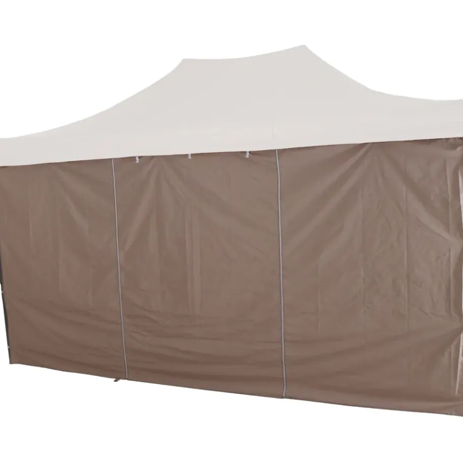 Pavillons*SIENA GARDEN Set-Seitenteile taupe zu Allrounder Pavillon 3 x 4,5 m