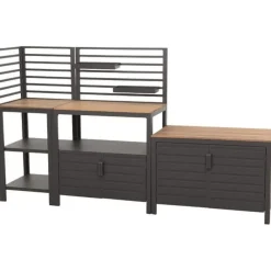 Gartenakzente*SIENA GARDEN Sierra Outdoor Kitchen Mittelteil Element Mitte niedrig