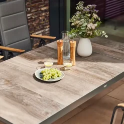 Esstische*SIENA GARDEN Silva Gartentisch | Keramik washed-grey