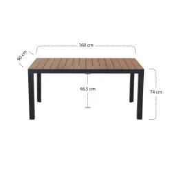 Esstische*SIENA GARDEN Silva Gartentisch | Teakholz FSC® 100 % natur