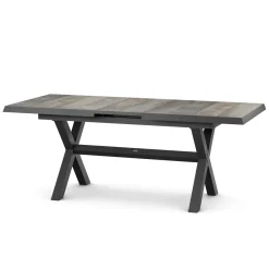 Ausziehtische | Wintergartenmöbel*SIENA GARDEN Sincro Ausziehtisch | Keramik washed-grey