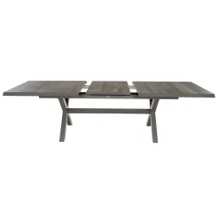 Ausziehtische*SIENA GARDEN Sincro Ausziehtisch | Keramik washed-grey