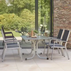 Klapptische*SIENA GARDEN Sola Klapptisch | HPL dark stone
