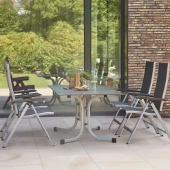 Klapptische*SIENA GARDEN Sola Klapptisch | HPL dark stone