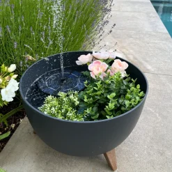 Pflanzgefäße*SIENA GARDEN Solarbrunnen für Blumentöpfe