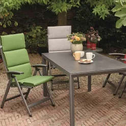 Sesselauflagen*SIENA GARDEN Stella Sesselauflage | Hochlehner 120 cm