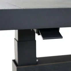 Höhenverstellbare Tische*SIENA GARDEN Talina Lifttisch | Keramik wood-grey