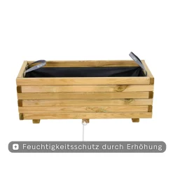 Pflanzgefäße*SIENA GARDEN Taunus Pflanzkübel modern Kiefer FSC® 100%