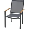 Stapelsessel*SIENA GARDEN Taylor Stapelsessel | Textilbezug FSC® mix grey