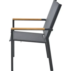 Stapelsessel*SIENA GARDEN Taylor Stapelsessel | Textilbezug FSC® mix grey