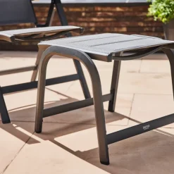 Gartenhocker*SIENA GARDEN Tesoro Hocker | RANOTEX® royal grau