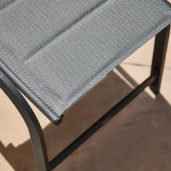 Gartenhocker*SIENA GARDEN Tesoro Hocker | RANOTEX® royal grau