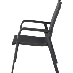 Stapelsessel*SIENA GARDEN Tesoro Stapelsessel | RANOTEX® schwarz-silber