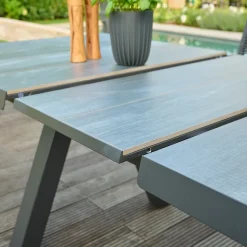Ausziehtische*SIENA GARDEN Tirana Ausziehtisch | Keramik wood-grey