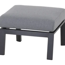 Gartenhocker*SIENA GARDEN Valencia Hocker | RANOTEX® matt anthrazit