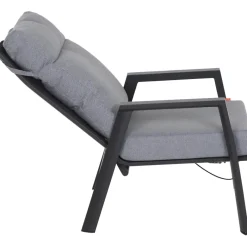Loungemöbel*SIENA GARDEN Valencia Loungesessel | RANOTEX® dunkelgrau