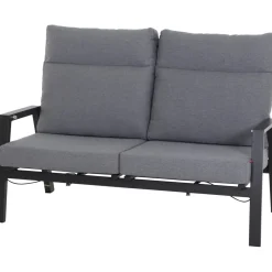 Loungemöbel*SIENA GARDEN Valencia Move Loungesofa | 2-Sitzer | RANOTEX® dunkelgrau