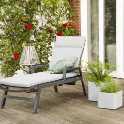 Gartenliegen*SIENA GARDEN Valencia Rollliege | RANOTEX® dunkelgrau
