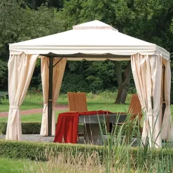 Pavillons*SIENA GARDEN Winkelverbinder groß zu Dubai Pavillon 3x3 m und 3x4 m
