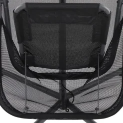 Hängesessel*SIENA GARDEN Yobaya Hängekorb | Polyester Air-Mesh cool black