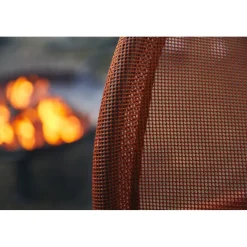 Hängesessel*SIENA GARDEN Yobaya Hängekorb-Set | Polyester Air-Mesh relaxed red