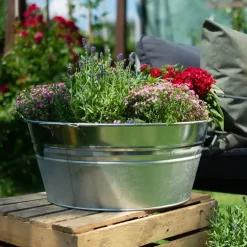 Pflanzgefäße*SIENA GARDEN Zinkwanne